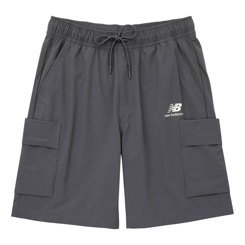 Shorts New Balance Woven Pocket Shorts Grå | AMS32370-CTR