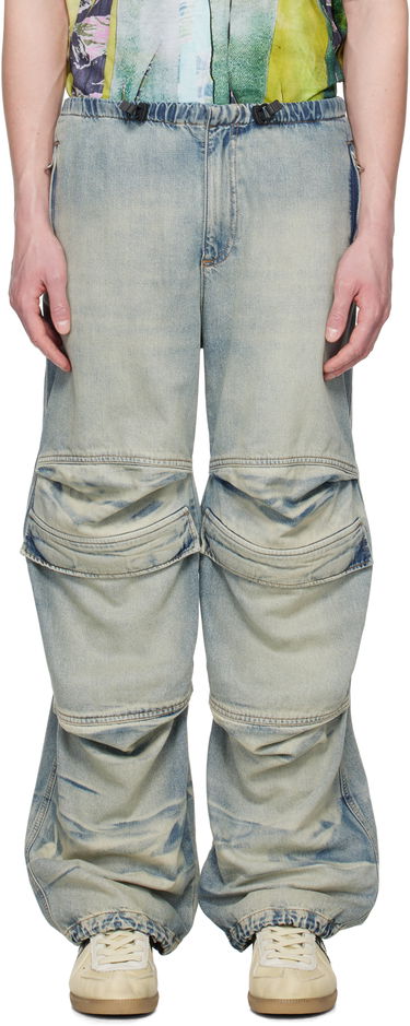 Cargo bukser Diesel Relaxed D-Dayetz Jeans by Diesel Blå | A17317-0ABDF-01, 0