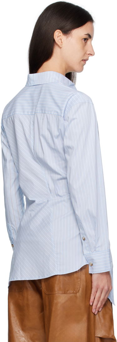 Skjorte Andersson Bell Andersson Bell Twist Check Shirt Blå | atb1362w, 2