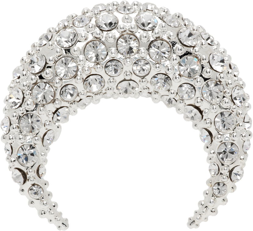 Stift Marine Serre Marine Serre Crystal Moon Stud Earring Metalisk | UJW072A RMET0001