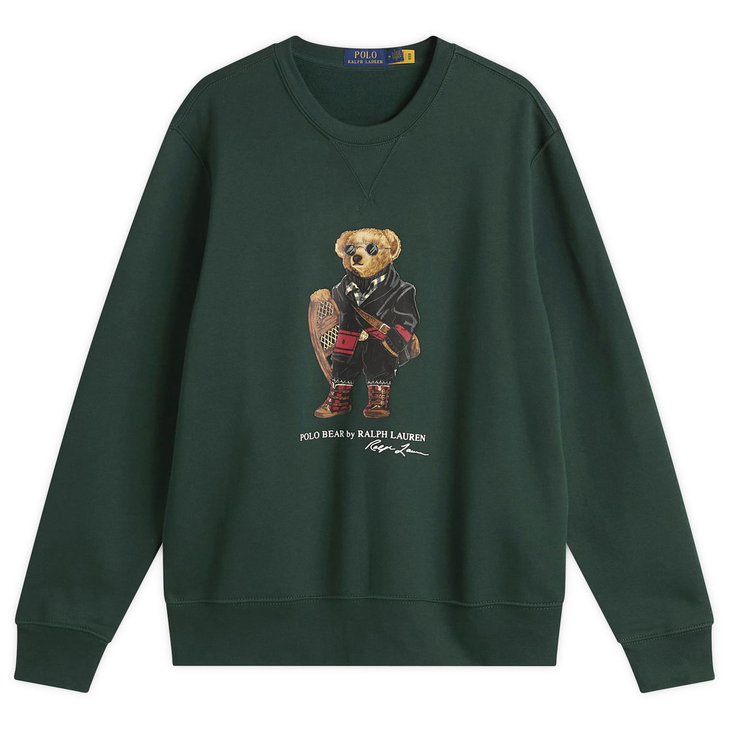 Sweatshirt Polo by Ralph Lauren Holiday Bear Sweatshirt Grøn | 710981794001-GRN, 0