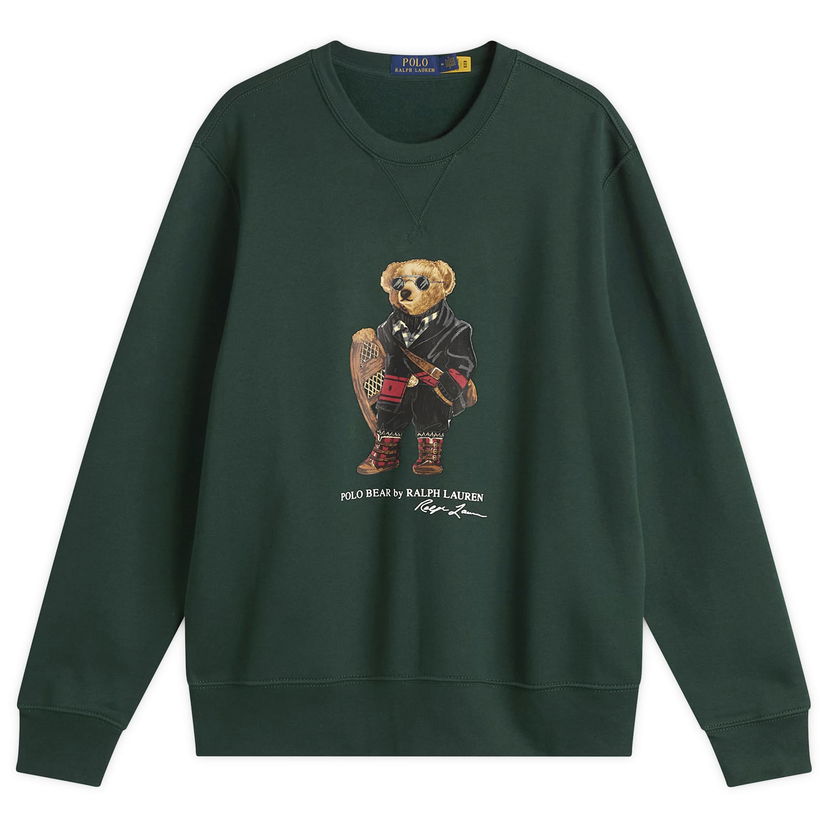 Sweatshirt Polo by Ralph Lauren Holiday Bear Sweatshirt Grøn | 710981794001-GRN