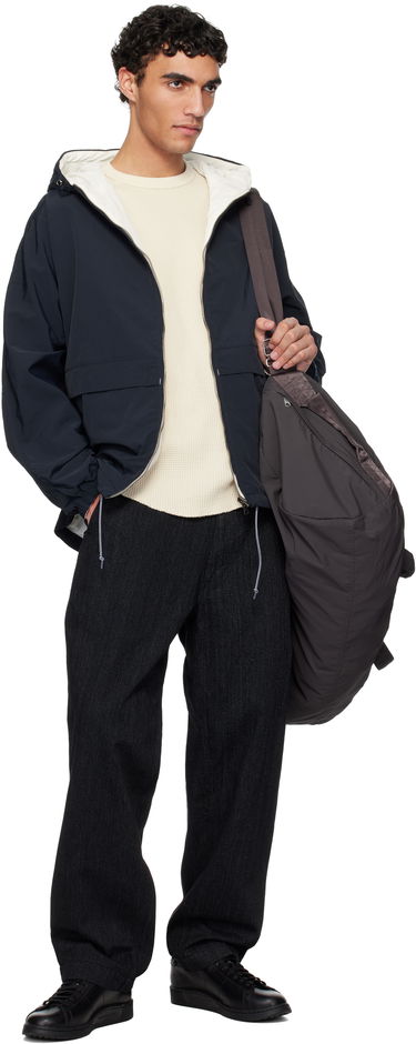 Vindjakke NANAMICA nanamica Hooded Reversible Jacket Mørkeblå | S25SA002U, 4