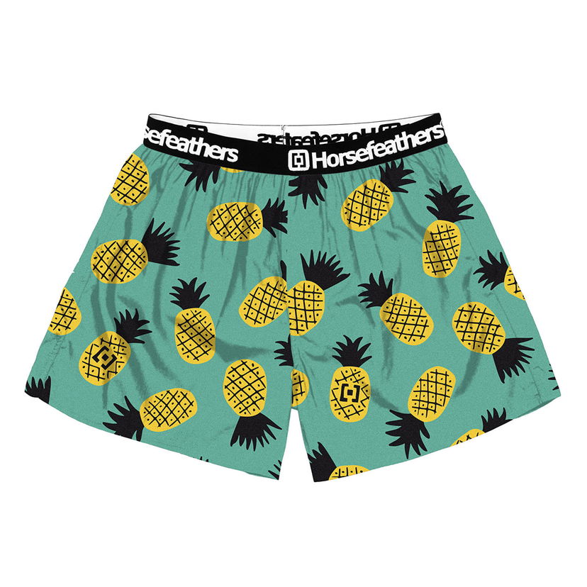 Boksere Horsefeathers Boxers Frazier Boxer Shorts Pineapple Grøn | AM166D