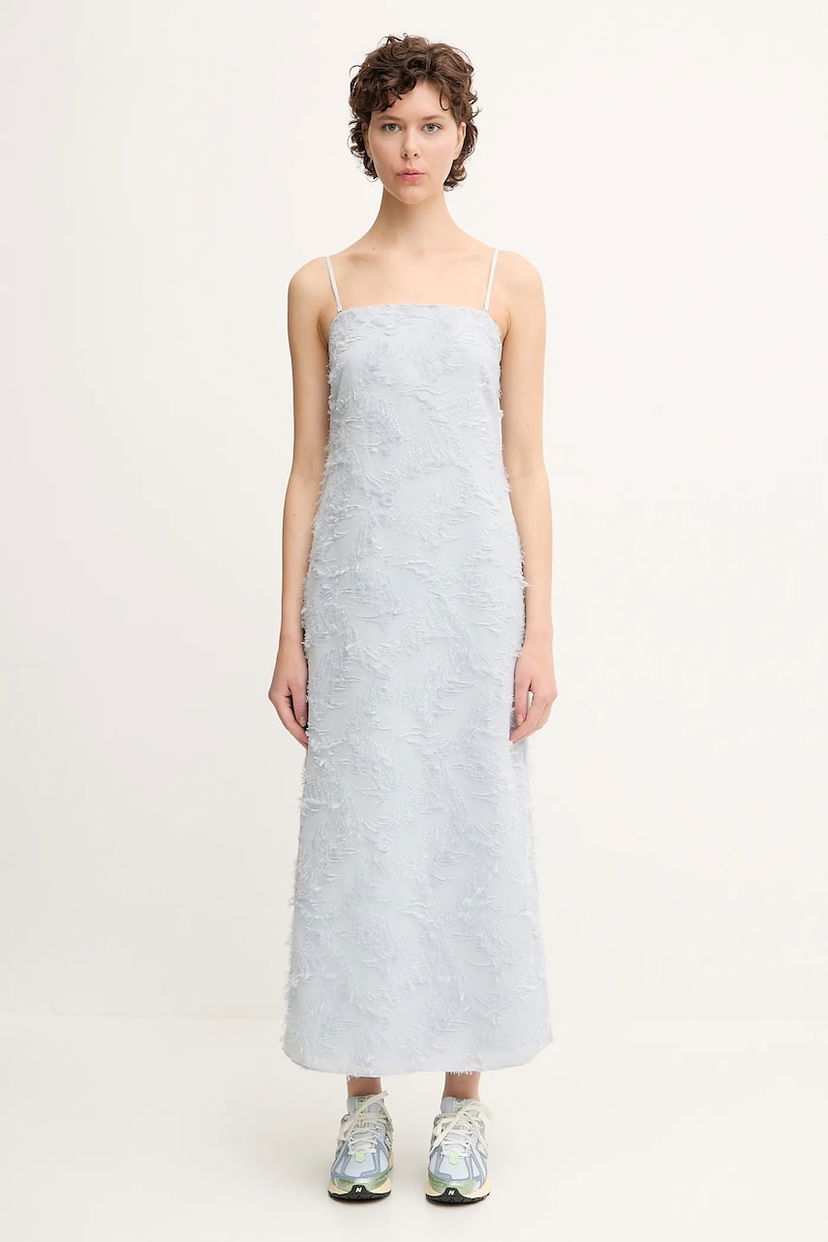 Kjole Samsoe Samsoe Samsoe Samsoe SALAZIO Maxi Dress Blå | F25200087
