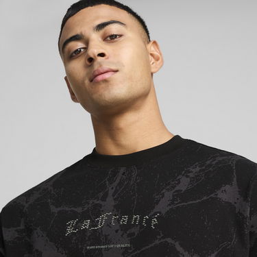 T-shirt Puma HOOPS x LAFRANCE Chrome Marble T-Shirt Sort | 630779_01, 4
