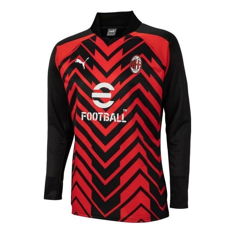 Jersey Puma AC Milan Pre-Match Knit Jersey Rød | 772232-01, 0