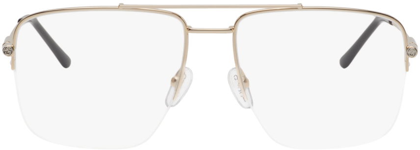 Solbriller Gucci Aviator Glasses Beige | GG1415O-001, 0