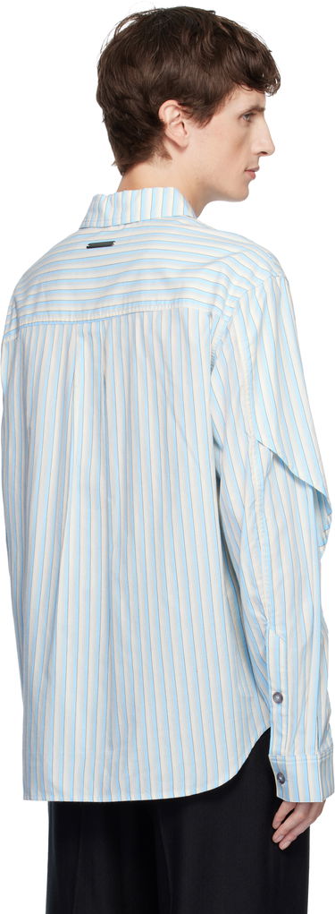 Skjorte Andersson Bell Andersson Bell Striped Layered Split-Sleeve Shirt Flerfarvet | atb1369m, 2