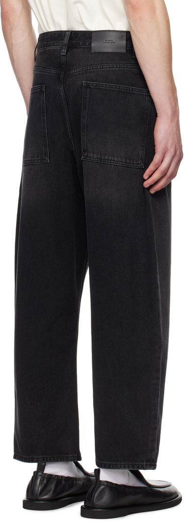 Jeans Studio Nicholson Studio Nicholson Land Jeans Sort | LAND SNM - 1111, 2