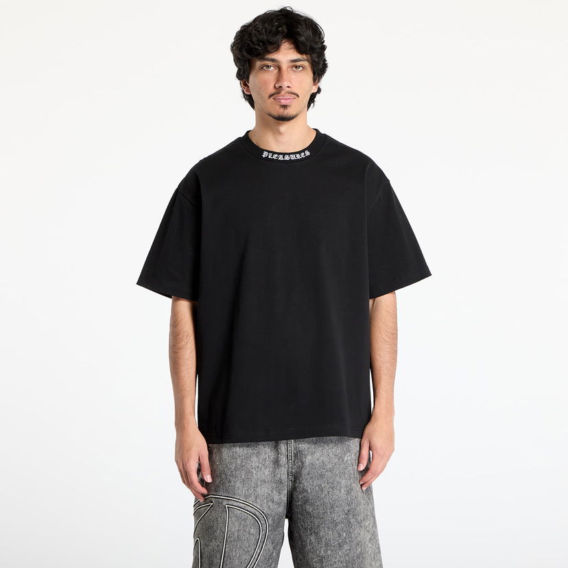 T-shirt Pleasures PLEASURES Sorrow Heavyweight T-Shirt Sort | P25SU022 BLACK
