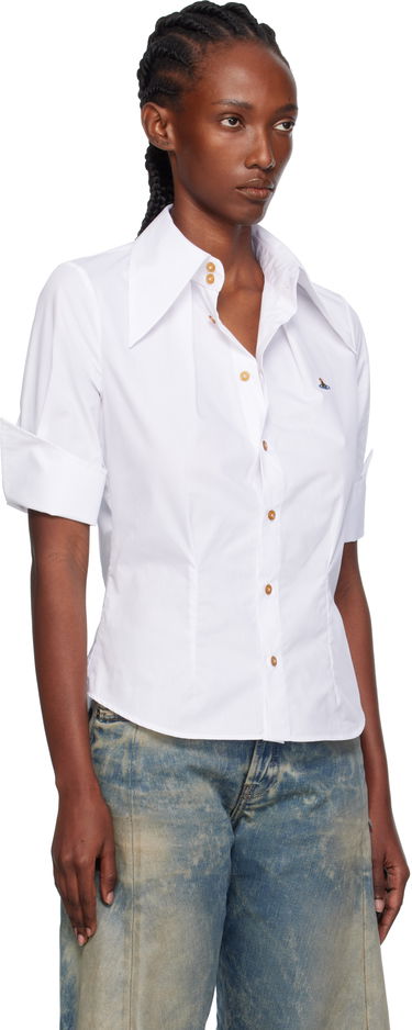 Skjorte Vivienne Westwood Vivienne Westwood Short Sleeve Violin Shirt Sort | 15010066-W009Q-, 4