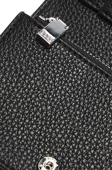 Tegnebog BOSS Balenciaga Grained Small Wallet with Double B Monogram Sort | 50536339, 1