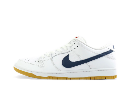 Sneakers og sko Nike SB Dunk Low Pro ISO SB "Orange Label - White Navy" Hvid | CZ2249-100