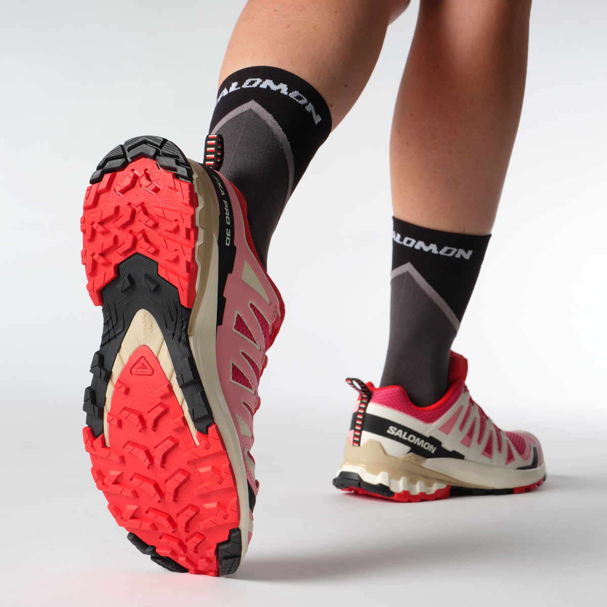 Sneakers og sko Salomon XA PRO 3D V9 Lyserød | l47747900, 1