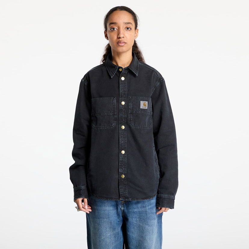 Skjorte Carhartt WIP Conro Shirt Jacket Sort | I033767.894J