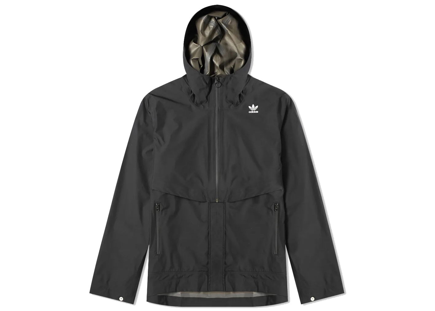 Tilbehør adidas Originals adidas x BAIT Consortium Acmon GORE-TEX Two Way Jacket Black Grå | EK3010, 0