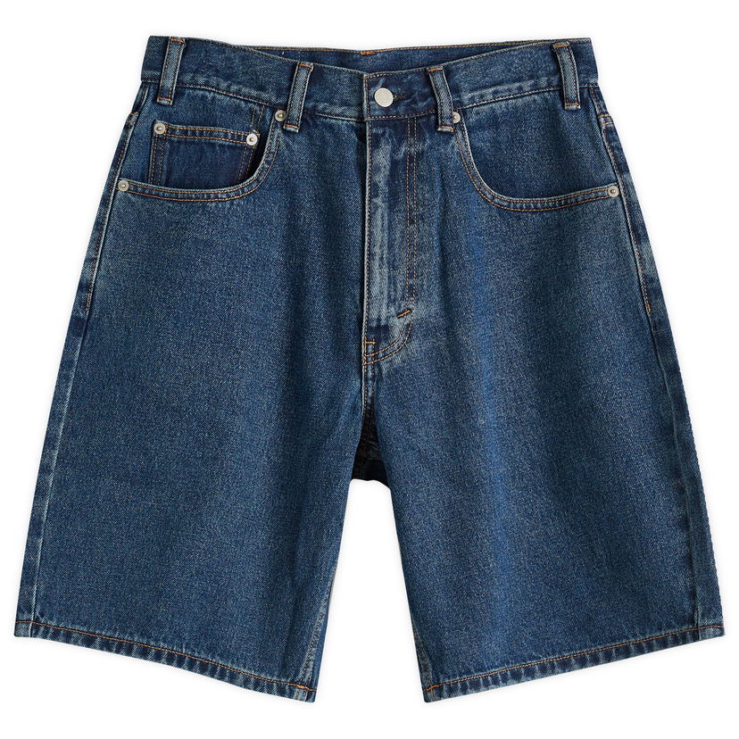 Shorts thisisneverthat thisisneverthat Washed Denim Shorts, Size Large Blå | TN251DSO5S01-BLUE