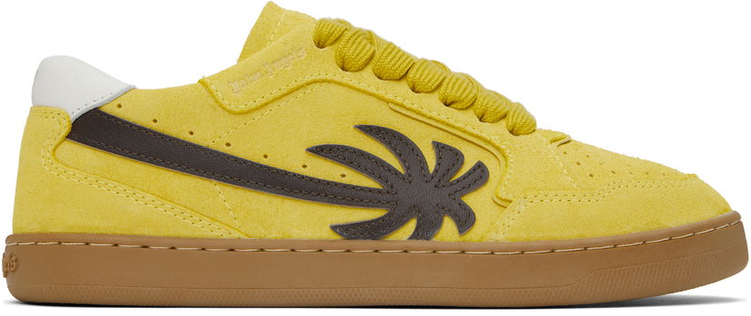 Tøj Palm Angels Palm Angels New Palm 1 Gul | PWIA063S25LEA0021660