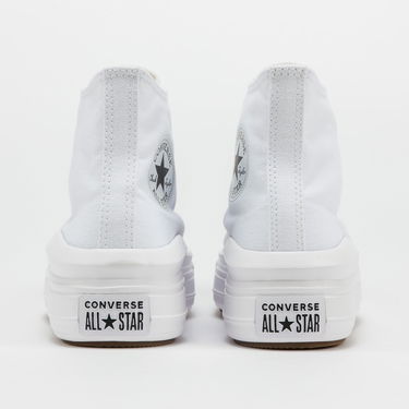Sneakers og sko Converse Chuck Taylor All Star Move Hi Hvid | 568498C, 3