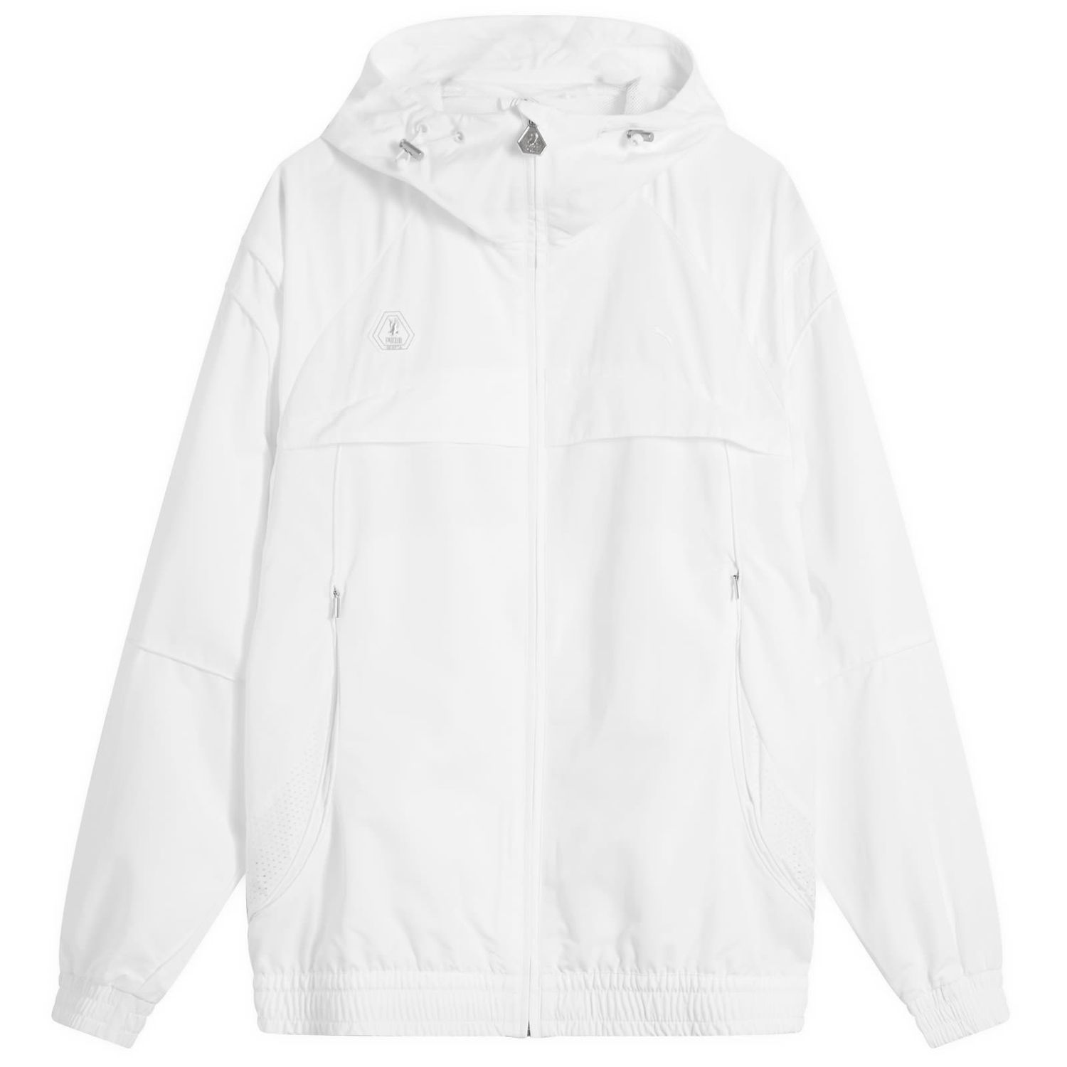 Jakke Puma Skepta x Clrt Jacket Hvid | 633722-02, 0