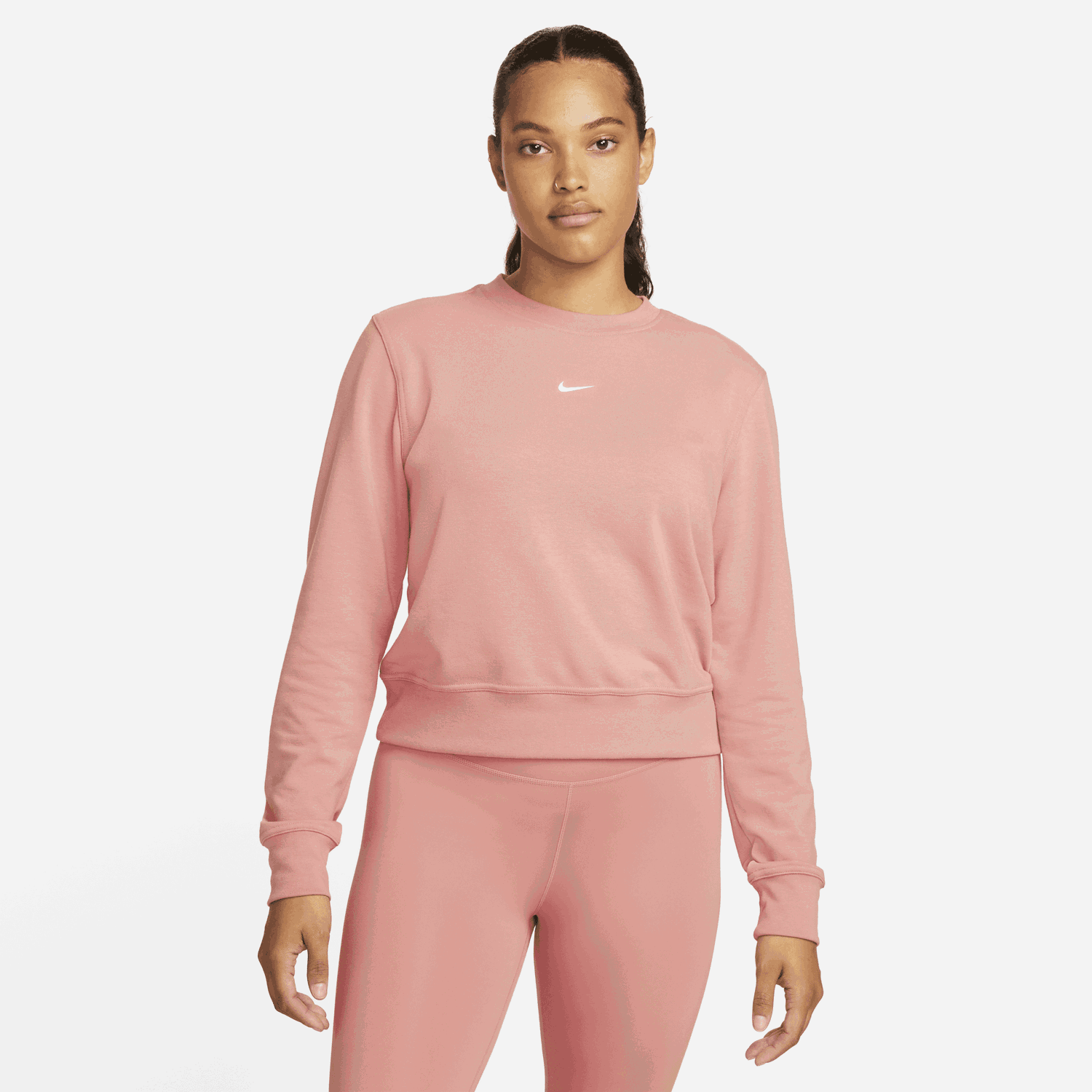 Sweatshirt Nike Dri-FIT One Lyserød | FB5125-618, 0
