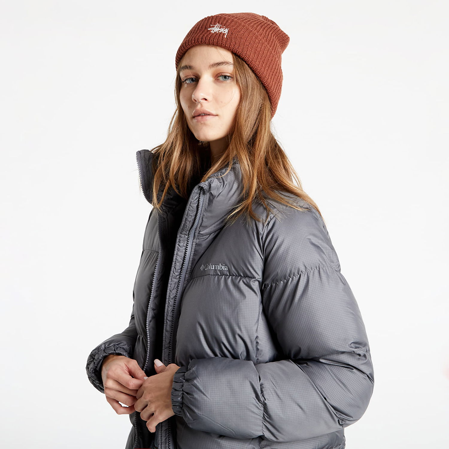 Puffer jakke Columbia Puffect™ Jacket Grå | 1864781023, 0