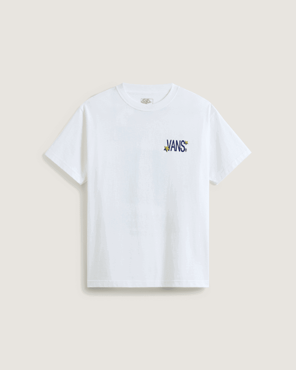 T-shirt Vans Vans Chaos T-Shirt, L Hvid | VN000PBRWHT