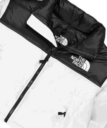 Puffer jakke The North Face Nuptse Short Jacket Hvid | NF0A5GGEQ4C, 3