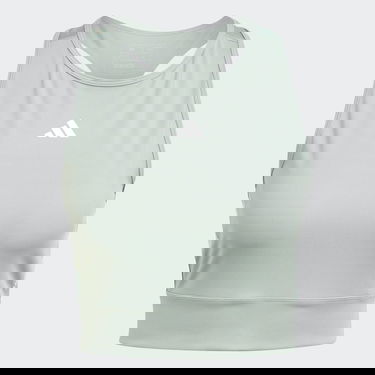 Crop top adidas Originals Techfit Crop Tank Top Grøn | IN5068, 5