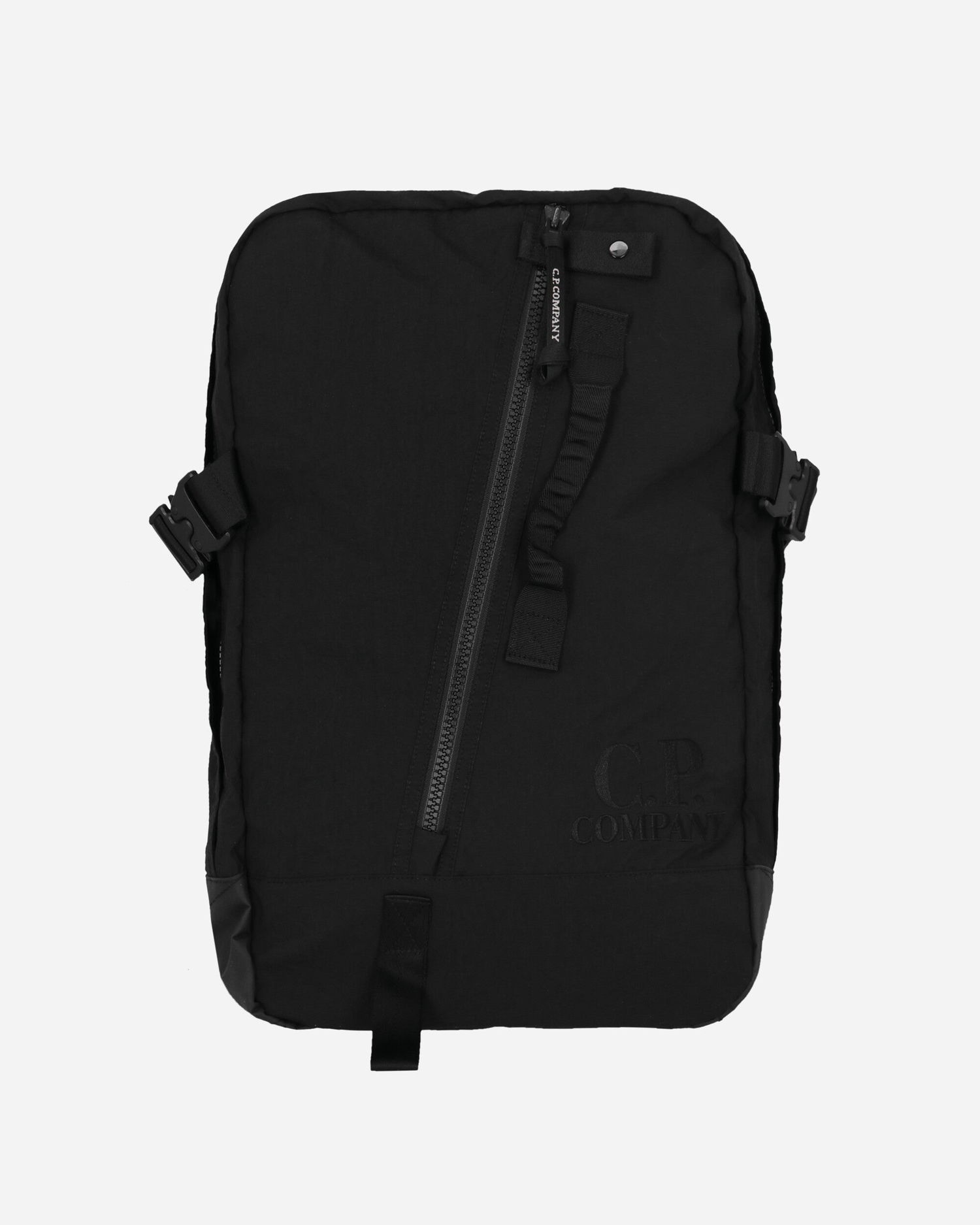 Rygsæk C.P. Company Duffel Bag with Diagonal Zipper Sort | 18CMAC174A-110188G 999, 1