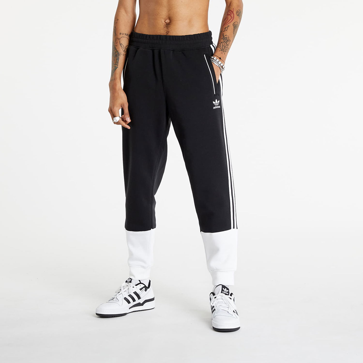 Joggingbukser adidas Performance SST Fleece Sort | HC2082, 0