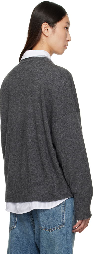 Sweater Loulou de Saison Loulou de Saison Anaa Knit Sweater Grå | ANAA LDS, 2