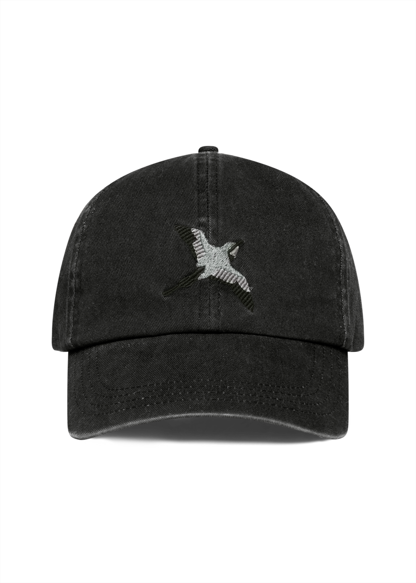 Kasket AXEL ARIGATO Bee Bird Embroidered Cap Sort | X3553001