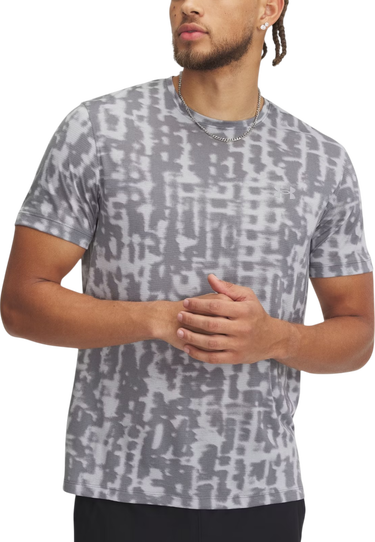 T-shirt Under Armour Under Armour UA Launch Printed Short Sleeve T-Shirt Grå | 1389687-011, 0