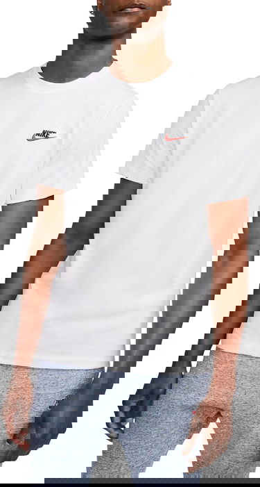 T-shirt Nike Sportswear Club Tee Hvid | ar4997-100, 0