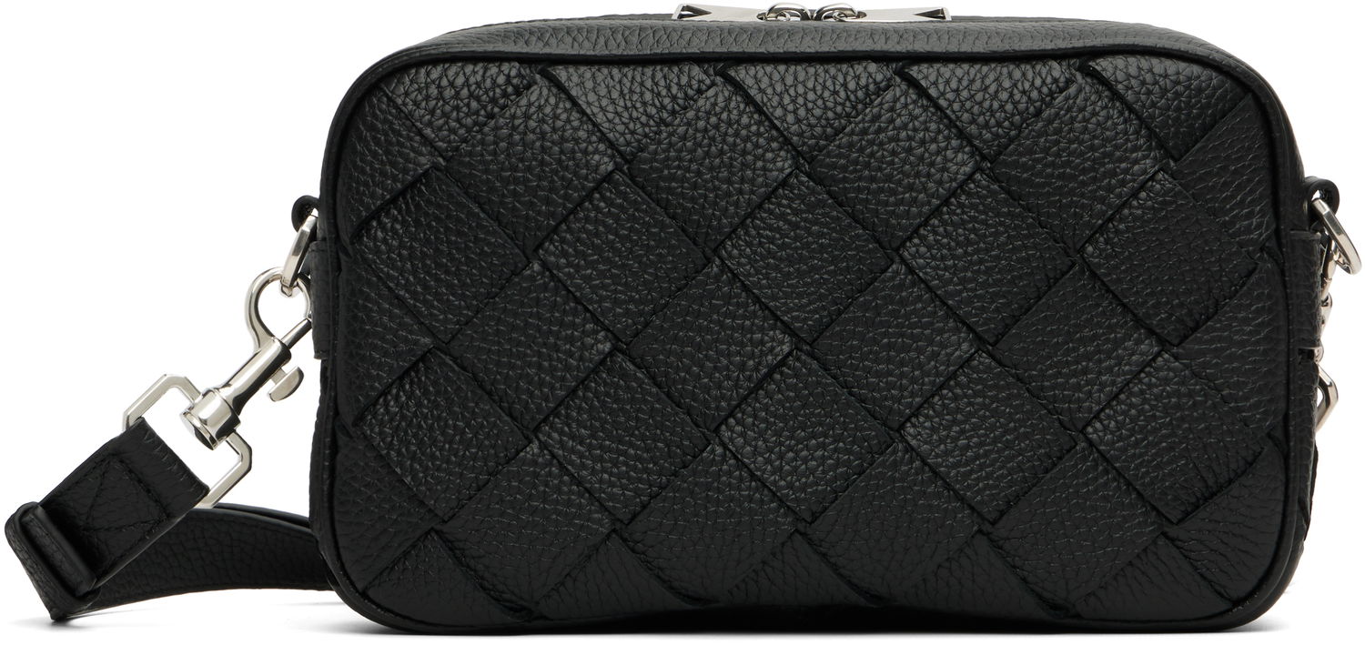 Håndtaske Bottega Veneta Bottega Veneta Small Intrecciato Camera Bag Sort | 755923V4G318803, 0