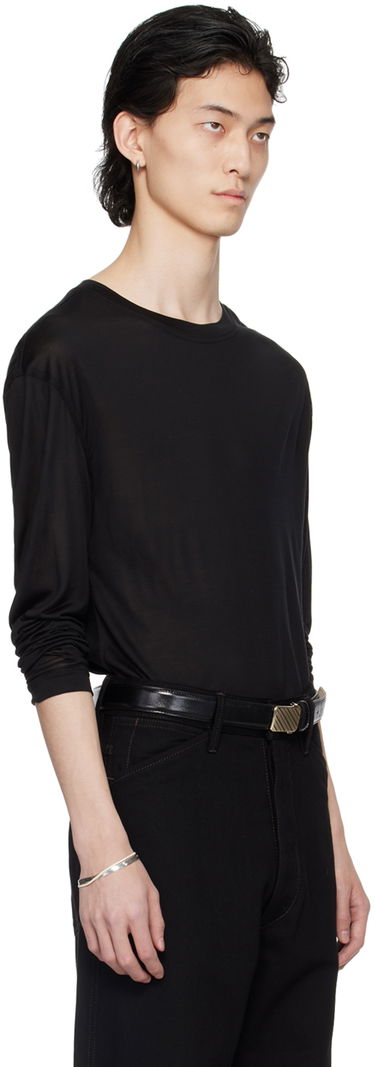 T-shirt LEMAIRE Soft Long Sleeve T-Shirt Grøn | TO1171 LJ1011, 4