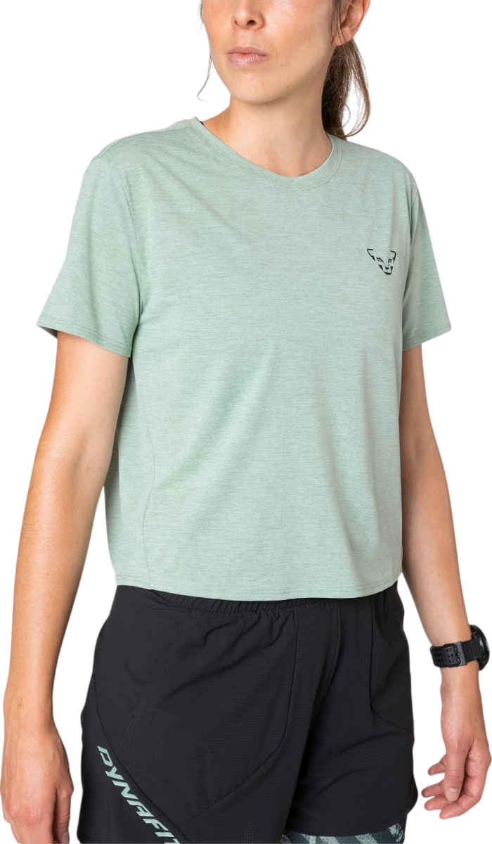 Crop top Dynafit Trail Running T-Shirt Grøn | 08-0000071915-5421