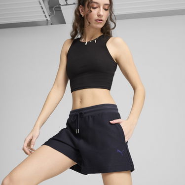 Shorts Puma PREMIUM ESS A-Line 4" Jacquard Shorts Sort | 629782_16, 1