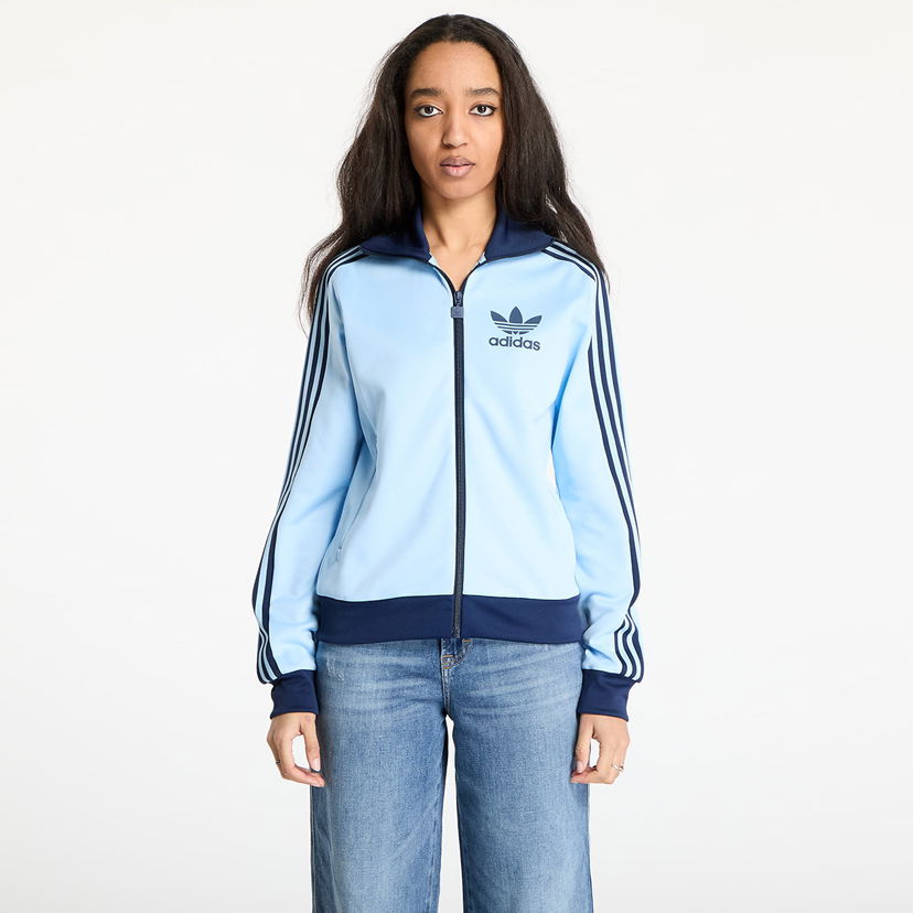 Vindjakke adidas Originals Adicolor Beckenbauer Track Top Blå | JC5805
