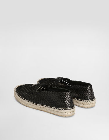 Tilbehør Dolce & Gabbana Dolce & Gabbana Calfskin Espadrilles Sort | A50665A9T5680999, 2