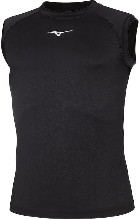 Tanktop Mizuno Sleeveless T-Shirt Core Sort | 32ea7046-09