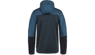 Sweatshirt FJÄLLRÄVEN Abisko Trail Fleece M Hooded Jacket Blå | F82257-534-555, 2