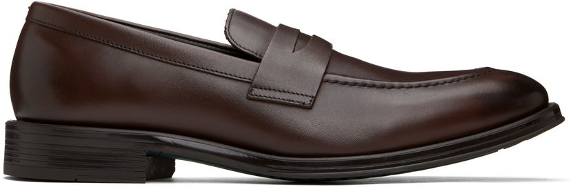 Tøj Paul Smith PS by Paul Smith Pierce Leather Loafers Brun | M2S-PCE02-PCLF-69