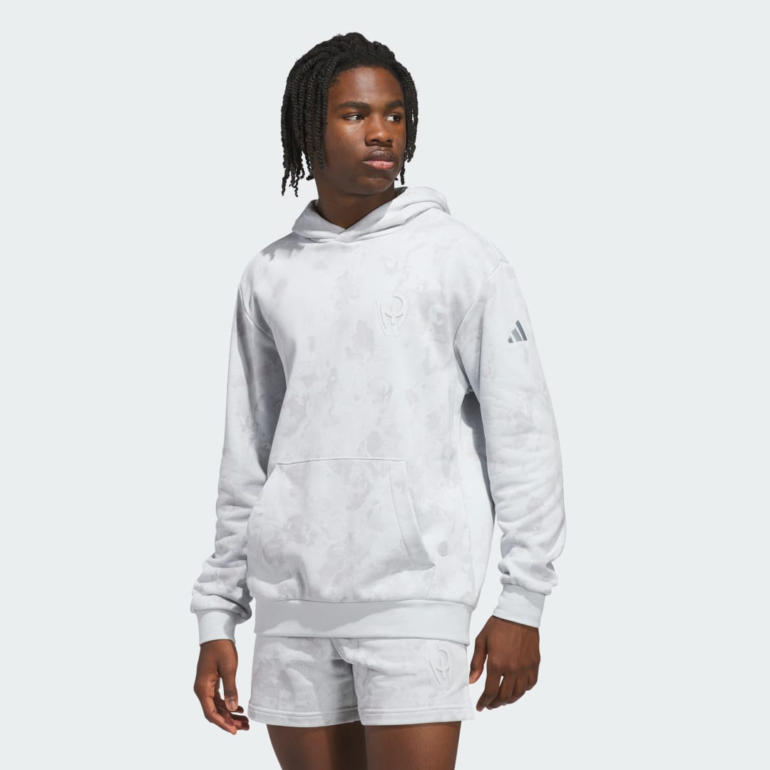 Sweatshirt adidas Performance Mahomes Iced Time French Terry Hoodie Hvid | KB0313, 0