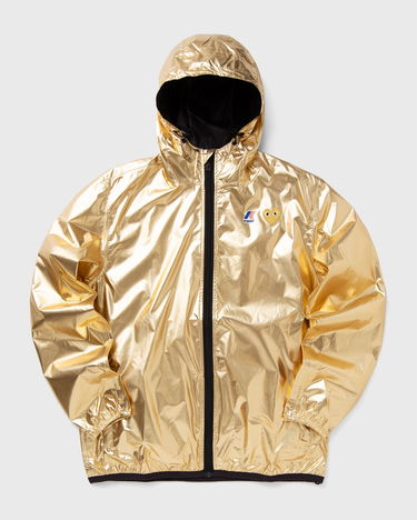 Regnfrakke Comme des Garçons Comme des Garçons PLAY Hooded Rain Jacket Metalisk | AZ-J508-051-1, 1