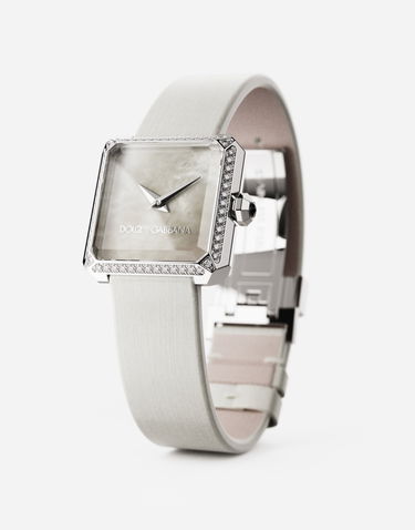 Ur Dolce & Gabbana Dolce & Gabbana Sofia Steel Watch with Diamonds Hvid | WWJC2SXCMDT8H012, 2