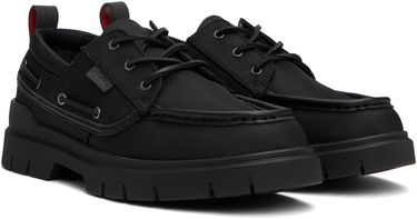 Tøj BOSS Hugo Canvas Boat Derbys Sort | 50541844, 3
