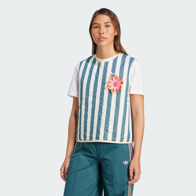 Vest adidas Originals adidas Originals Summer Glow Reversible Vest Turkis | KC0674
